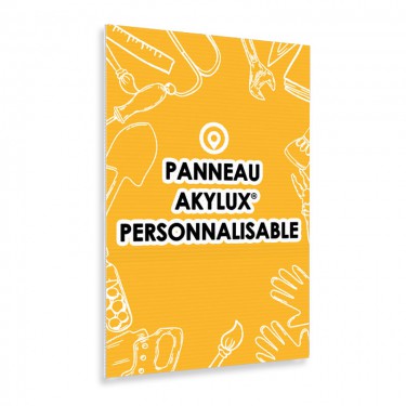 Panneau Akylux personnalisable format portrait