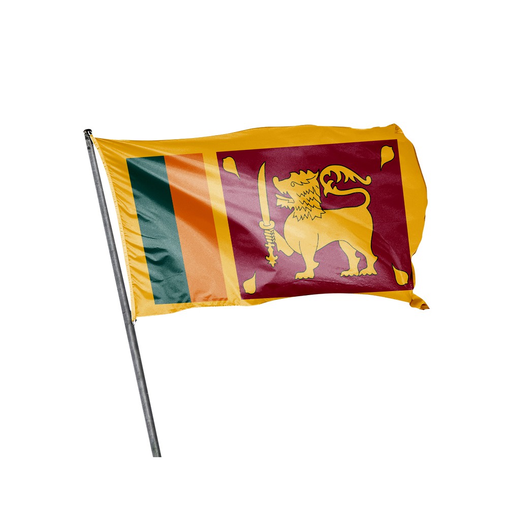 Drapeau du Sri Lanka à hisser Drapeau du Sri Lanka à hisser